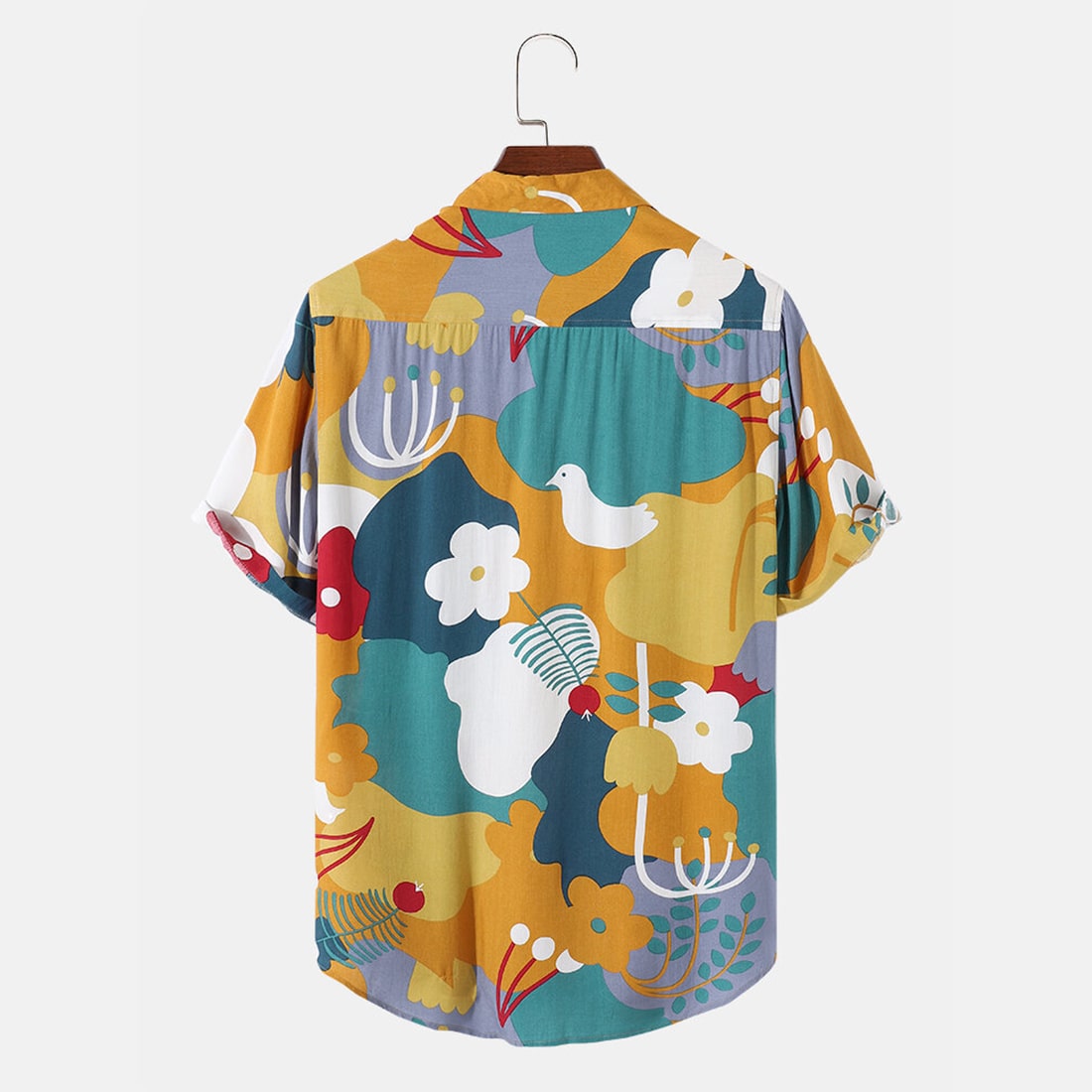 Silk Wrap Midi Dress